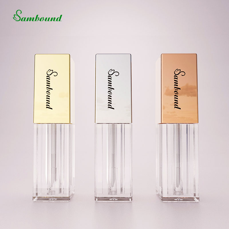 小刷頭方形唇釉管